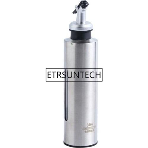 30pcs 150/250ML Kitchen Oil Dispenser Bottle for Vinegar Cruet Stainless Steel Leak-proof Seasoning Bottle