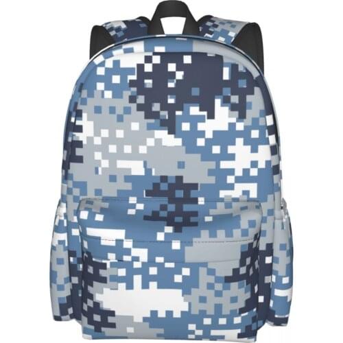 Camouflage Pattern Multifunctional Backpacks for School Travelling Hiking Camping Children Book Bag College Backpacks