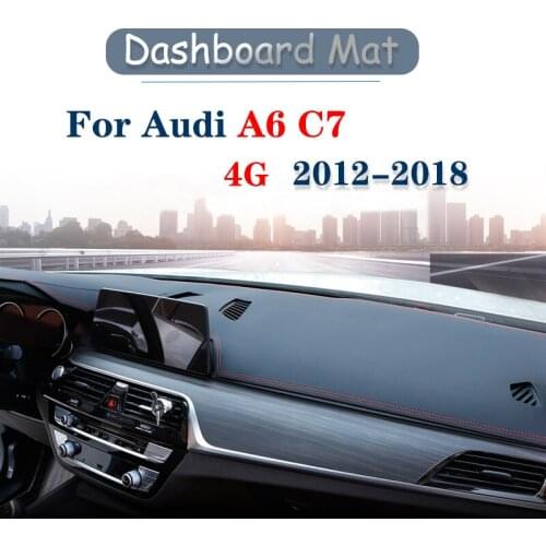 For Audi A6 C7 2012~2018 4G Anti-Slip Mat Dashboard Cover Pad Sunshade Dashmat Protect Carpet Car Accessories 2014 2015 2016