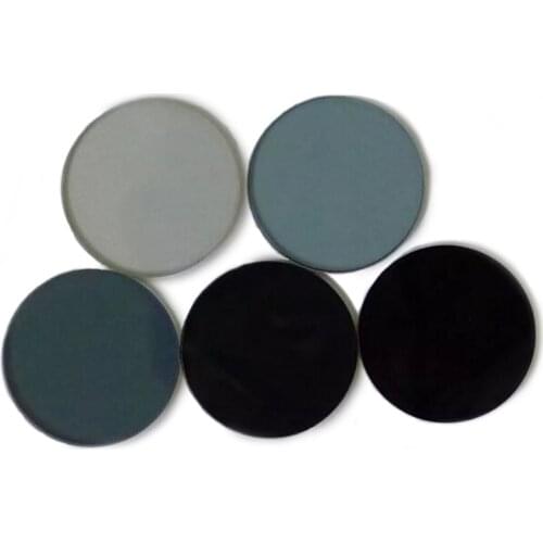 Neutral Dimming Sheet Gray Density Mirror 0.1%, 1%, 5%, 10%, 15% 25%, 30%, 50% 75% Diameter 60mm