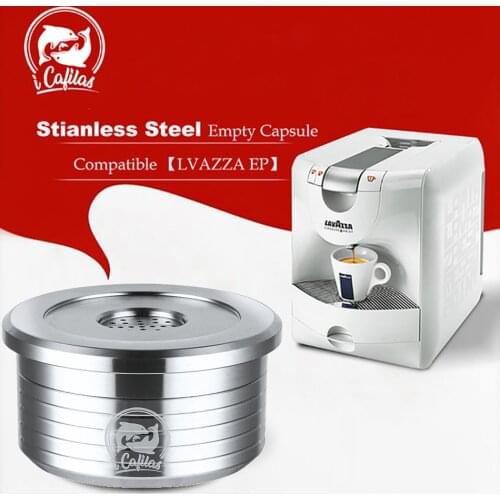 Brand New Stainless Steel Metal Reusable For Lavazza Coffee Capsule Make Coffee Basket Filter Brewer For Espresso Point Machin