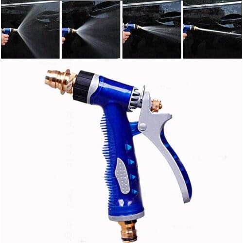 Foam pot water gun garden water gun high pressure sea blue water gun extended foam spray gun car 4s shop use
