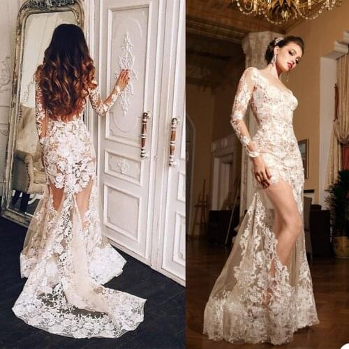 Sexy Custom Made Nightgown Slim Fit Short Sleeve V-Neck Floor Length Pajamas Wedding Party Bridal Prom For Photo Shoot Dress