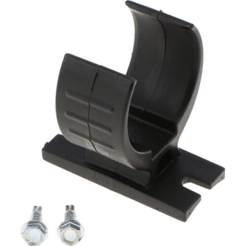 PLASTIC Mount Bracket fit for 7Flat Truck Trailer Plug Connector Quick Easy Universal Trailer 7 Way Flat Socket Mounting Bracket