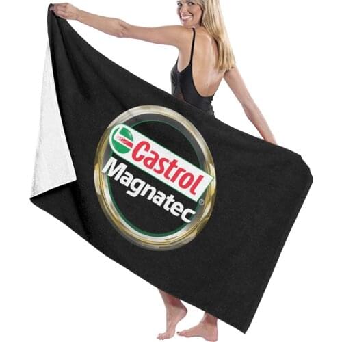 130X80 Home Textile Towel Adult Castrol Wakefield Car Racing Absorbent Bath Towel Women Robes Towel Microfiber Fabric Towel