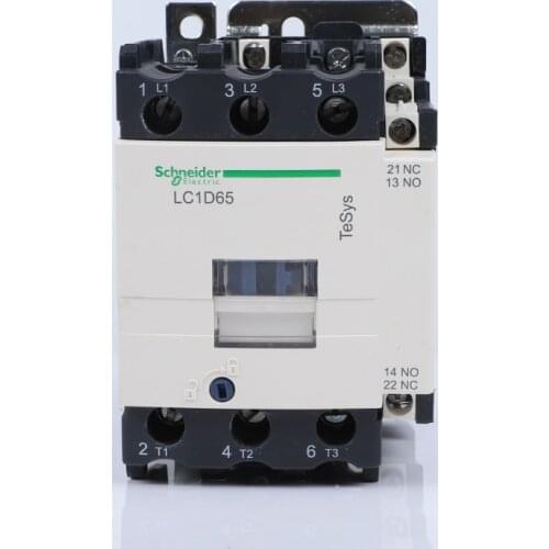 Schneider electric TeSys D 3-ploe contactors-Motor control category AC-3 LC1D65*7C AC24V-380V 65A 50/60HZ