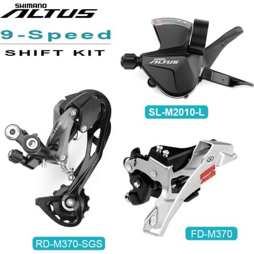 SHIMANO MTB Shifter Rear Derailleurs 2*9S 3*9 Speed 18V FD-M2020 M370 Altus SL-M2000 27 Speed Mountain Bike Parts