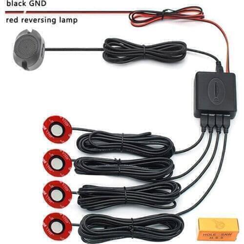 Car Backup Parking Radar Detector System Display FOR opel vectra vw golf 6 opel corsa b duster dacia skoda fabia 1 logan renault