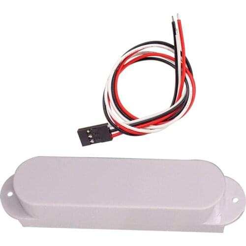 1pc White No Holes Sealed Single Coil Pickup Electric Guitar Pickups Accs