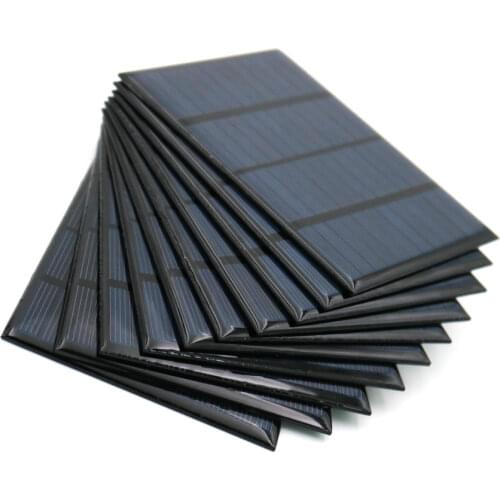 Polycrystalline Silicon 12V 1.5Wat DIY Battery Solar Panel Standard Epoxy Power Charge Module 115x85mm Mini Solar Cell