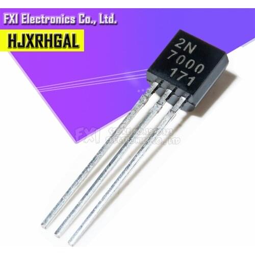 20PCS 2N7000 TO92 TO-92 Small Signal MOSFET 200 mAmps, 60 Volts N-Channel Transistor new original
