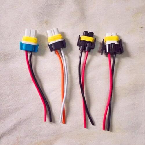 Car ceramic lamp holder HB3 9005 HB4 9006 H8 H11 ceramic lamp wire lamp holder