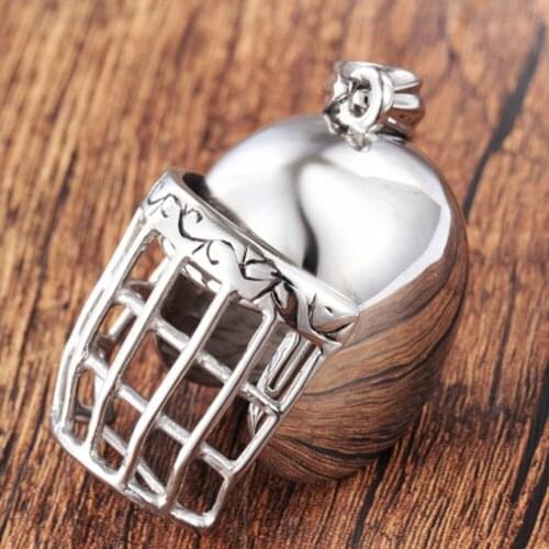 NEW Gift Unisex Mens Jewelry Silver Color Stainless Steel Helmet Design Sport Pendant Necklace Free Box Chain 24" Christmas Gift