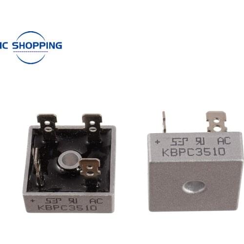 2PCSLOT KBPC3510 35A 1000V DIP Diode Bridge Rectifier Single-phase Rectifier Bridge Accessories for CNC Machinery