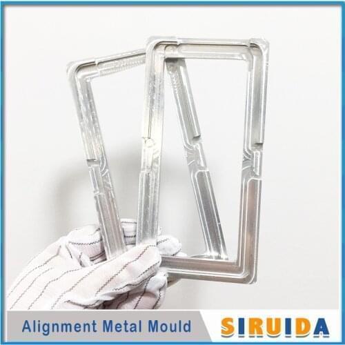 For Samsung Galaxy J5 J7 prime J330 J530 J730 Pr0 G5700 G6100 on7 LCD Outer Glass UV OCA Glue Film Alignment Metal Mold Mould