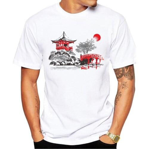 Summer Fashion Retro Japanese Style T-Shirt Cool Harajuku T Shirt Men Tshirt Short Sleeve Novelty Tops Harajuku Streetwear