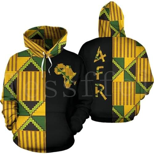 Tessffel County Traditional Africa Native Pattern Kente Harajuku Tracksuit 3DPrint Men/Women Streetwear Zipper Jacket Hoodies 21
