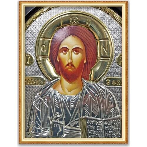 Region Orthodox Icon DIY Embroidery 11CT Cross Stitch Kits Craft Needlework Set Cotton Thread Printed Canvas Home Decoration New