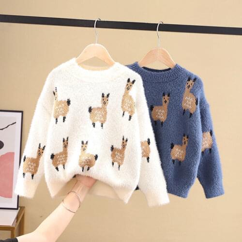 Autumn Winter Boys Knitted Pullover Cotton Toddler Clothing Kids Cardigan Cartoon Sweater For Boys 4-13 Years Outerwear Coat