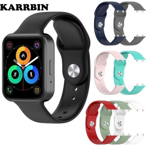 KARRBIN Replacement Silicone Sport Wrist Watchband Strap for Meizu Watch Wristband Bracelet for Mei Zu Watch Strap