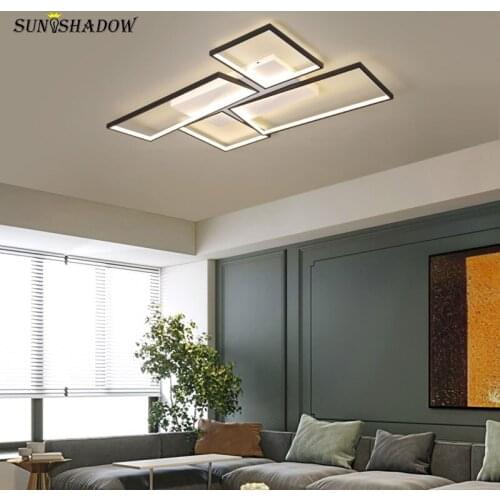 Modern Light Indoor Home 110v 220v Large Ceiling Lamp For Living Room Bedroom Dining Room Simplicty Decoration Led Light Fixture