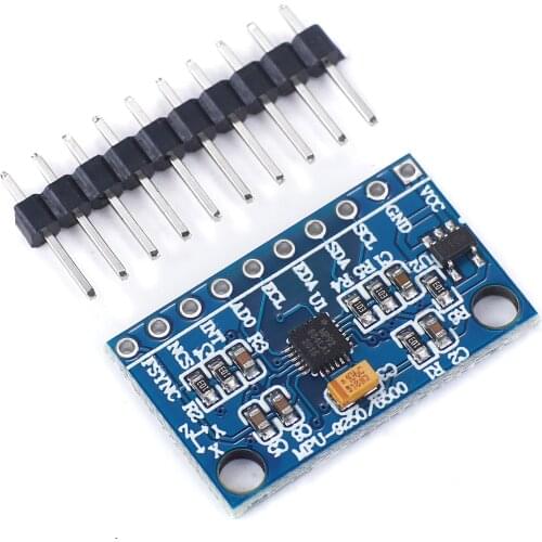 SPI IIC/I2C GY-9250 MPU 9250 MPU-9250 9-Axis Attitude +Gyro+Accelerator+Magnetometer Sensor Board Module MPU9250 3-5V Power
