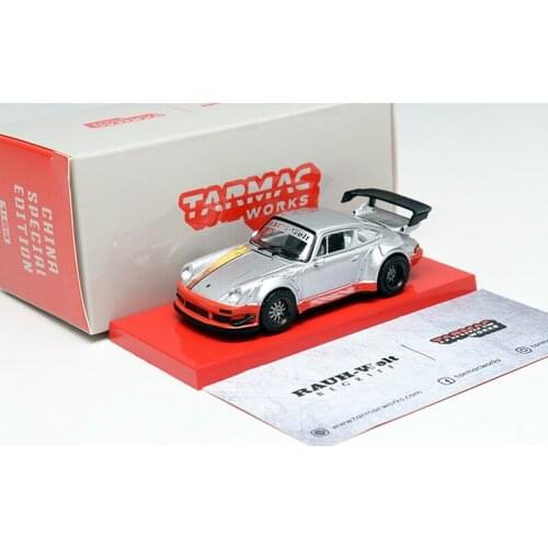 Tarmac Works cars 1:64 RWB 930 911 with container Porsches Collection of alloy car