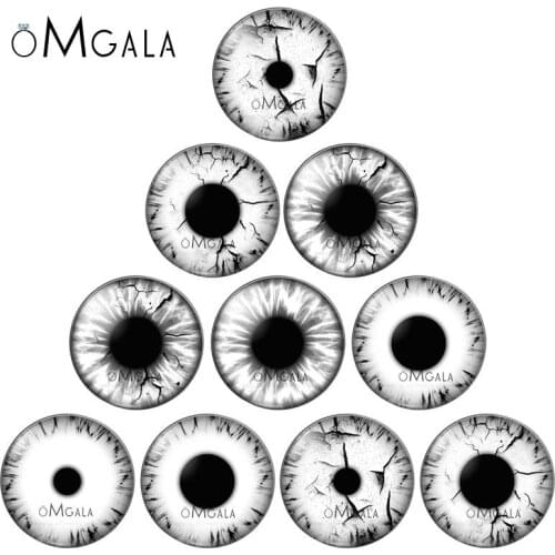 In Paris Dragon Eyes Cat Eye Toys Hot Sale 8mm 10mm 12mm 14mm 20mm 25mm Handmade Photo Glass Cabochons DIY Making Accessories