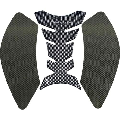 For Kawasaki NINJA ZX-10R ZX10R ZX 10R 2008-09-2010 Motorcycle Protector Anti slip Fiber Tank Pad tank Side Traction 3M Sticker