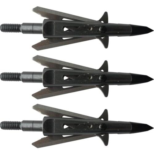 3Pcs/lot 100 Grain Killzone Broadhead with 2 Blade for Crossbow Compound/Archery Bow Archery Bow And Arrow