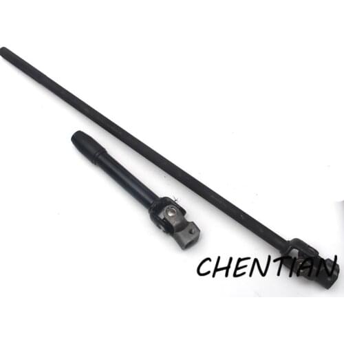 505mm 30T Adjustable Steering Knuckle Go Kart U joints Shaft Rod of 168F 200CC 250CC utility vehicle Buggy UTV Bike Parts