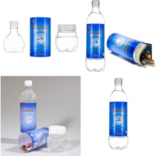 710ML Water bottle Shape Surprise Secret Hidden cache Security Container Shape Diversion Stash Safe Box Plastic Stash Jars