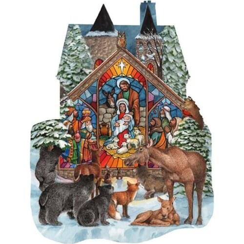 Religious God Animals 5D Diamond Painting Full Square Mazayka Mosaic Diamond Embroidery Cross-stitch Home Textile Handicrafts