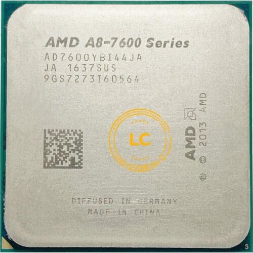 AMD A8 7600 A8-Series A8-7600 3.1GHz Quad-Core AD7600YBI44JA/ AD760BYBI44JA Socket FM2