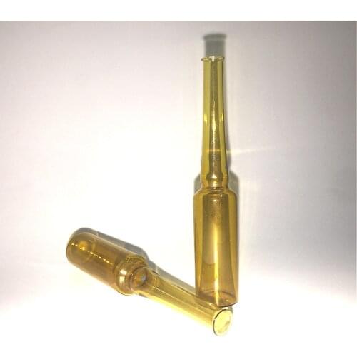Ampoule Brown Glass Ampoule Bottle 10 ml Amber Easy-breaking Deposited Microorganism Strains Medicine Filling Bottle 20 / PK