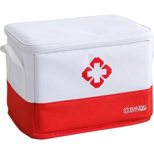 Medicine Cabinet Home Storage Medicine Box Fabric Home Travel First Aid Kit Multifunctional Layered Medicine Medical Carry Bag