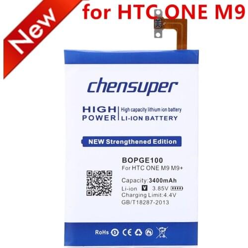 Chensuper 3600mAh B0PGE100 Battery for HTC ONE M9 Battery M9+ M9W One M9 Plus M9pt Hima Ultra 0PJA10 0PJA13