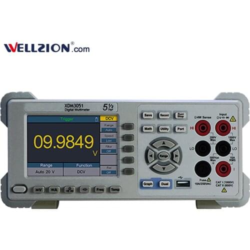 XDM3051,5 1/2 Digits 1M Points Data Logger Function Digital Multimeter