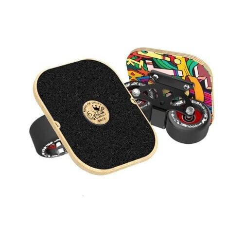 Drift board adult beginner split drift skateboard four round maple