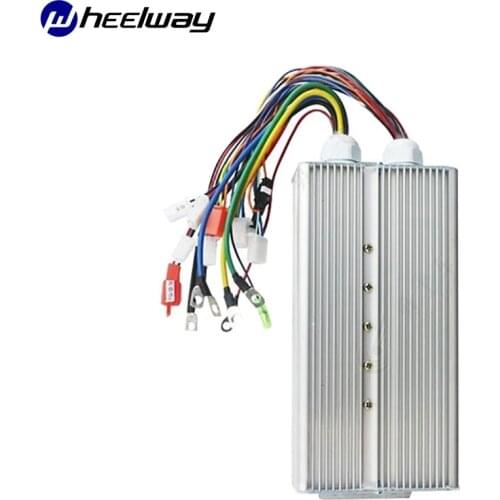 Electric Bicycle 72v 84v 96v 120v 3000w Vector Controller 80Amp 36 MOS Sensor/Brushless Controller for Scooter Car and so on