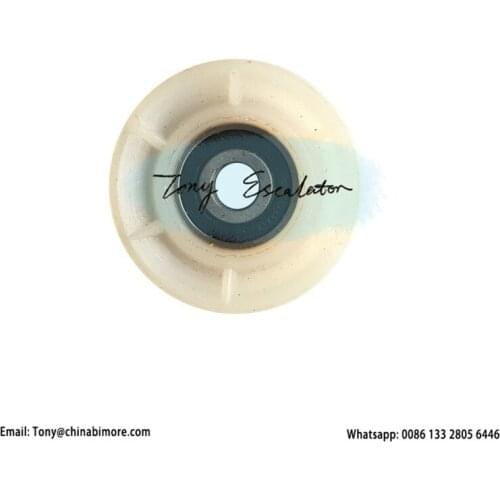 SCLR002 Escalator Door Rope Roller OD54mm W17mm Bearing 6200RS