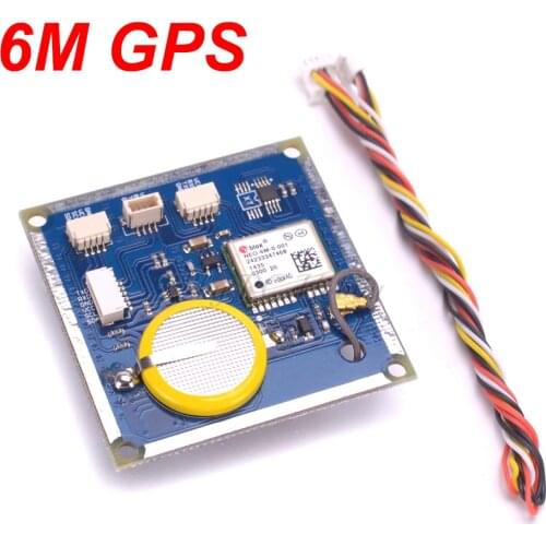 FPV 6M GPS with Mounting backplane and Compass for mwc APM 2.6 APM2.6 multiwii FPV Drone