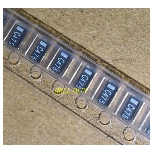 50pcs Tantalum Capacitor 4.7UF 16V 3216 A 1206 C 475