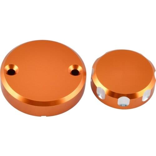 NICECNC Front Rear Brake Fluid Reservoir Cover Master Cap For KTM 1190 1290 Adventure R Super Duke Superduke GT R 2013-2020