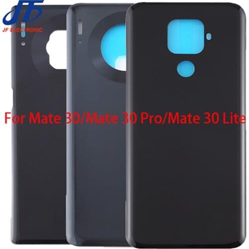 10Pcs/lot Back Battery Cover Replacement For Huawei Mate 30 Lite/Nova 5i pro Rear Housing Glass Chassis Door Back Case + sticker