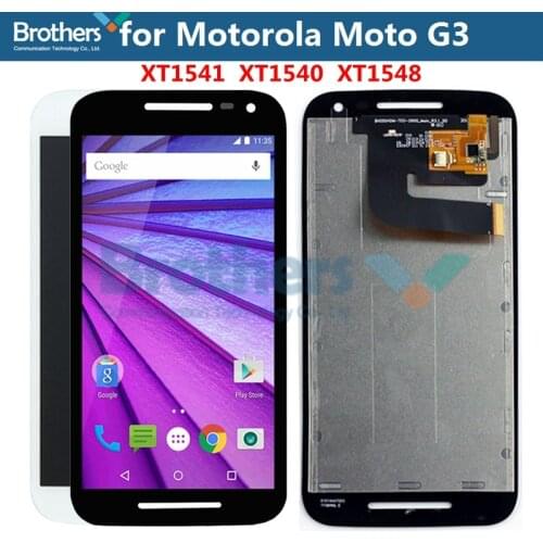 For Motorola Moto G3 LCD Display Touch Screen Digitizer for Moto G3 XT1541 XT1540 XT1548 LCD Assembly LCD Screen Replacement Top