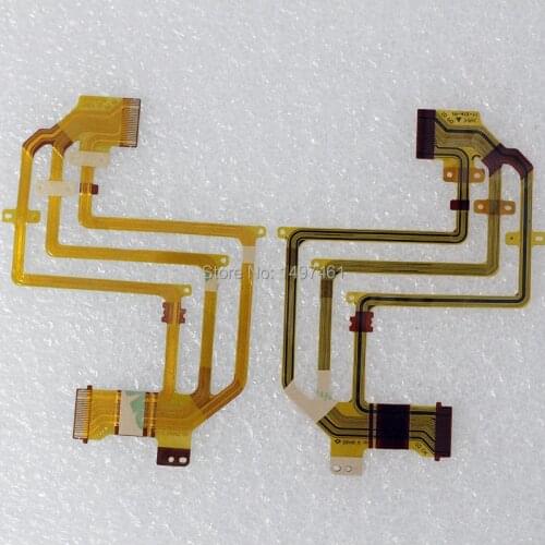 2PCS LCD hinge rotate shaft Flex Cable for Sony HDR- HC3E HC3 Video Camera