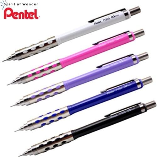 2019 One Piece Pentel P365 0.5mm metal mechanical pencil school and office supplies stationery