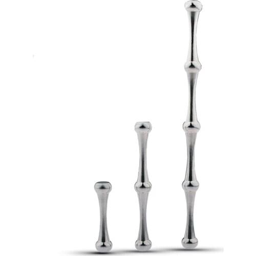 3pcs/Set Stainless Steel Urethral Dilation Sound Stimulators Penis Plug Rod Sex Toys Men Penis Insert Catheter Urethral Dilators