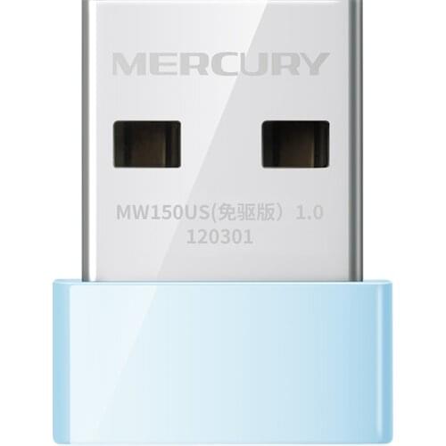 MERCURY MW150US mini USB Wireless Network Card Desktop PC Laptop Portable Network Wifi Rceiver
